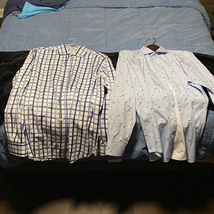 Bugatchi Short and Long Sleeve Button Down Shirts